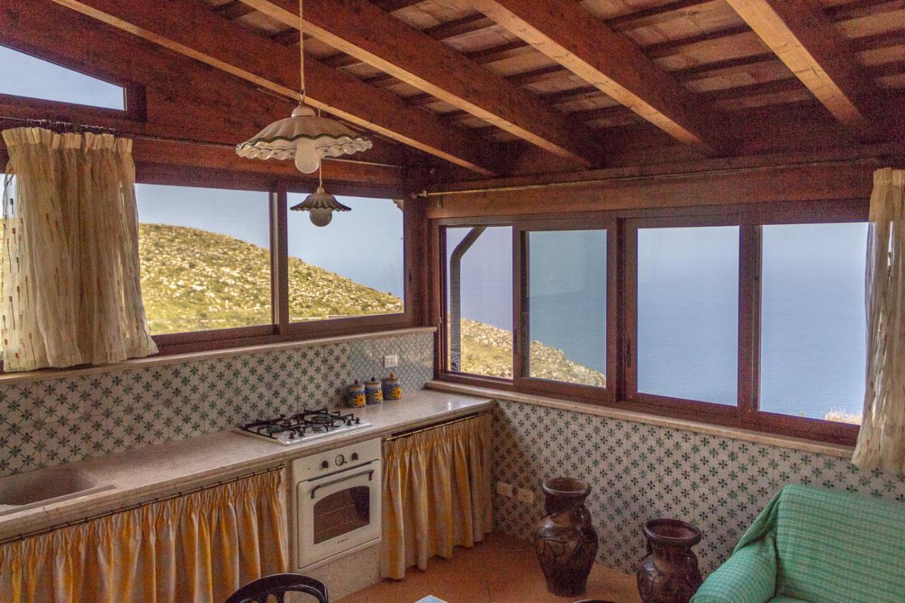 Villa Verde Con Vista Sul Mare ซานวิโต โลคาโป ภายนอก รูปภาพ